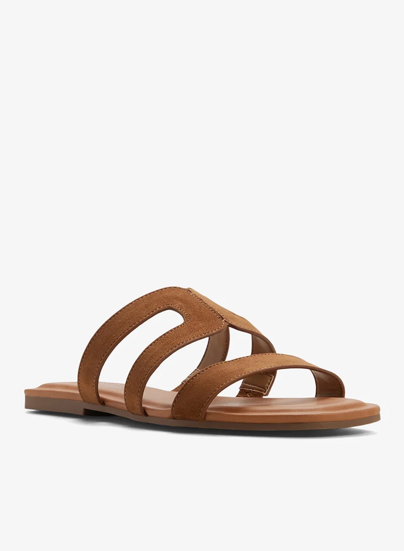 Call it Spring COGNAC Harleey Slip On Sandals for Women | Best Price UAE